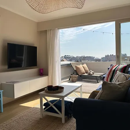 Charming Penthouse - Sunny - Terrace - Close To Sea And Restaurants