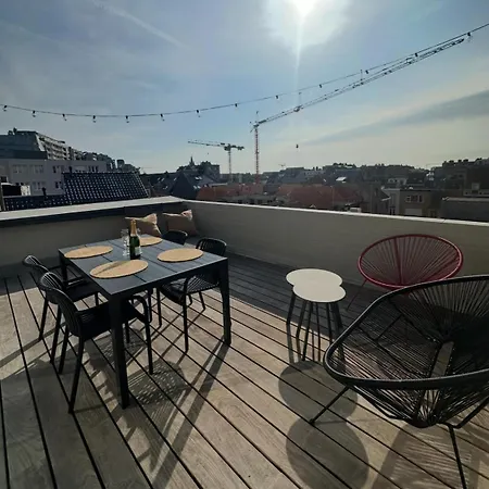 Charming Penthouse - Sunny - Terrace - Close To Sea And Restaurants