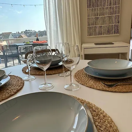 아파트 Charming Penthouse - Sunny - Terrace - Close To Sea And Restaurants 블랑켄베르크